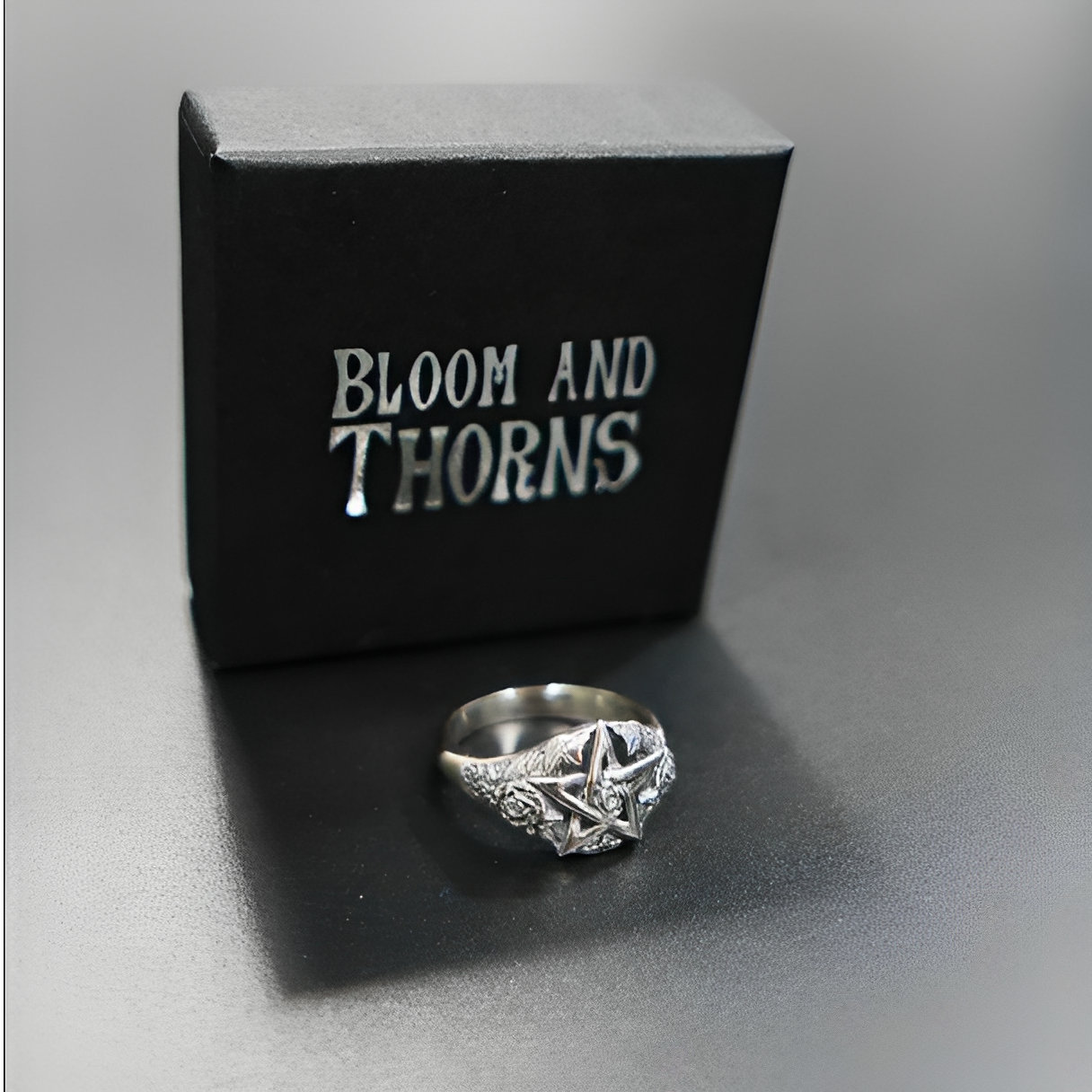 Rose pentacle ring - Image 3